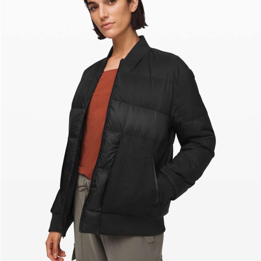 lululemon Roam Far Wool Bomber (reversible)